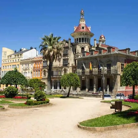 شقة Cantabrico Vistas A La Ria Deribadeo ريباديو